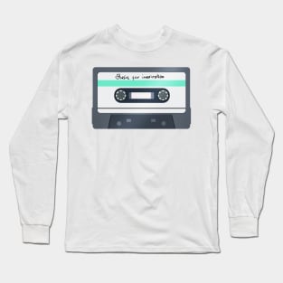 Cassete inspiration Long Sleeve T-Shirt